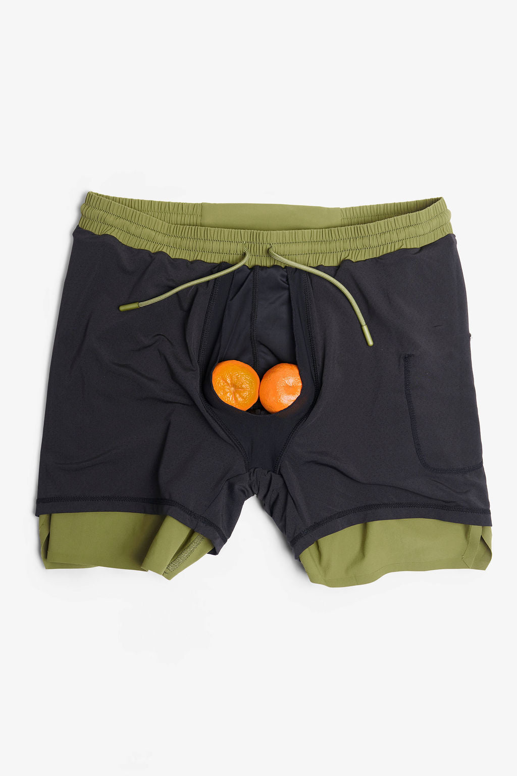 SHORE THING Performance Swim Short - Olive