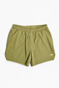 SHORE THING Performance Swim Short - Olive